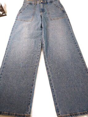 Time And Tru Light blue Pants 6 size Brand New